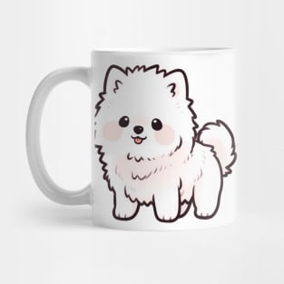 Cute Chibi Samoyed Dog Mug